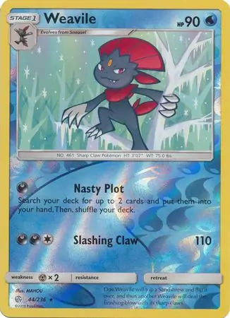 Weavile Reverse Holo