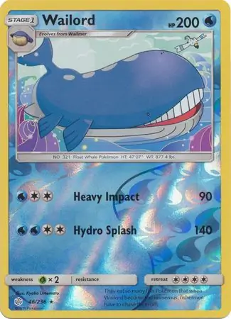 Wailord Reverse Holo