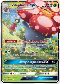 Vileplume GX 4
