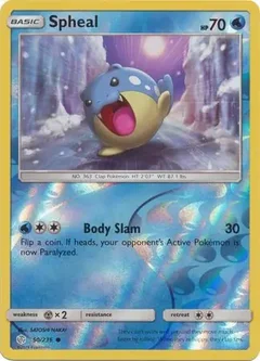 Spheal Reverse Holo 50