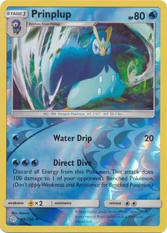 Prinplup Reverse Holo 55