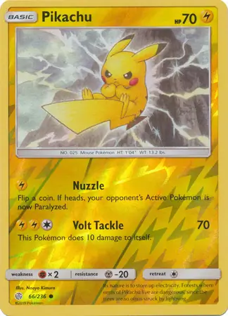 Pikachu Reverse Holo