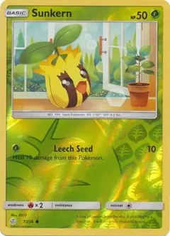 Sunkern Reverse Holo 7