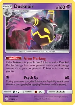 Dusknoir 85