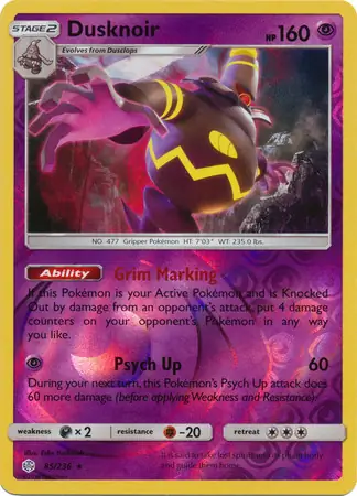 Dusknoir Reverse Holo