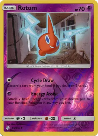 Rotom Reverse Holo