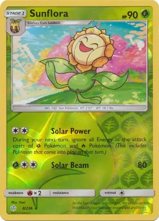 Sunflora Reverse Holo