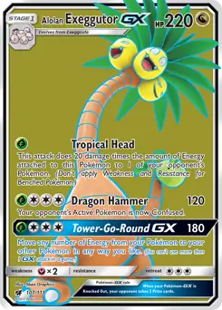 Full Art Alolan Exeggutor GX