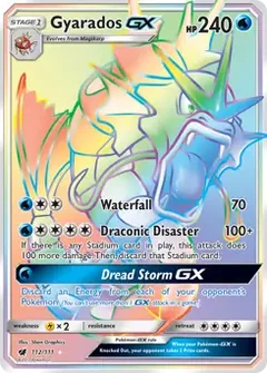 Gyarados GX Secret 112