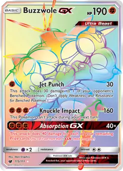 Buzzwole GX Secret