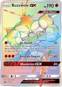 Buzzwole GX Secret 115