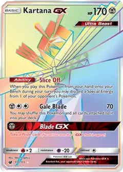 Kartana GX Secret 117