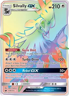 Silvally GX Secret 119