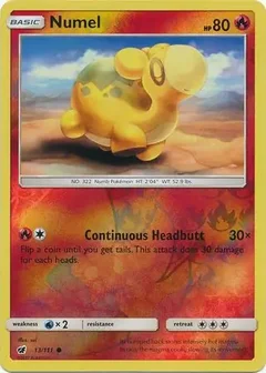 Numel Reverse Holo 13