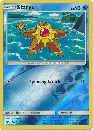 Staryu Reverse Holo