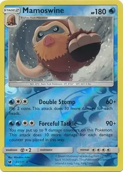 Mamoswine Reverse Holo 21