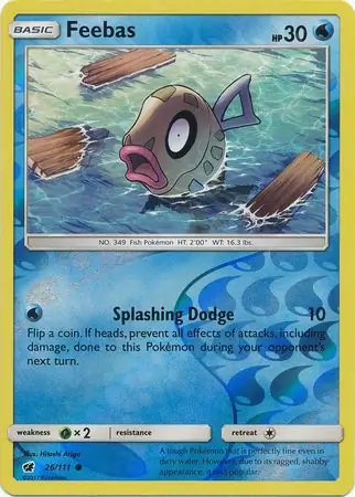 Feebas Reverse Holo
