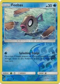 Feebas Reverse Holo 26