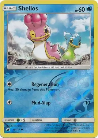 Shellos Reverse Holo