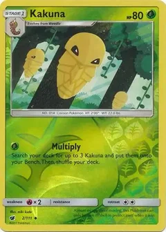 Kakuna Reverse Holo 2