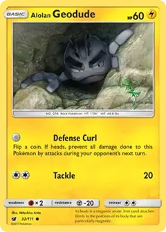Alolan Geodude 32