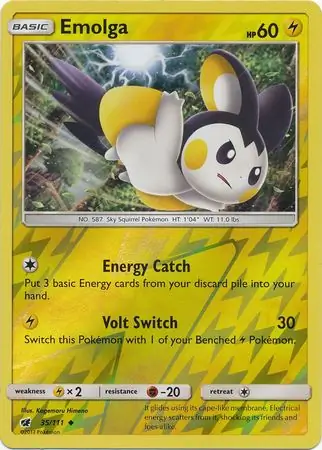 Emolga Reverse Holo
