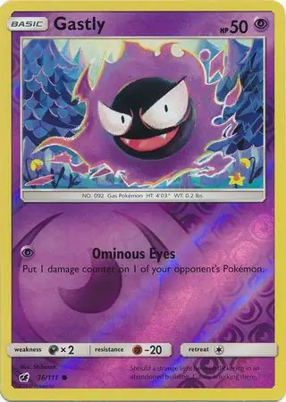 Gastly Reverse Holo