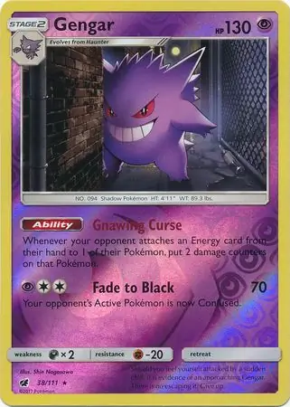 Gengar Reverse Holo