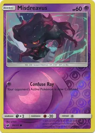 Misdreavus Reverse Holo