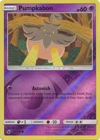 Pumpkaboo Reverse Holo