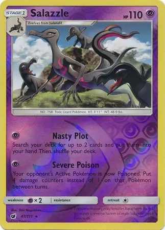 Salazzle Reverse Holo