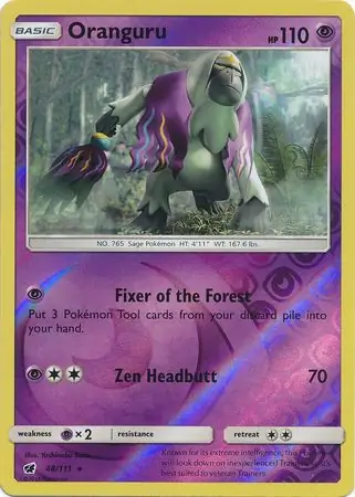 Oranguru Reverse Holo