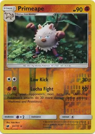 Primeape Reverse Holo