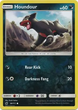 Houndour Reverse Holo