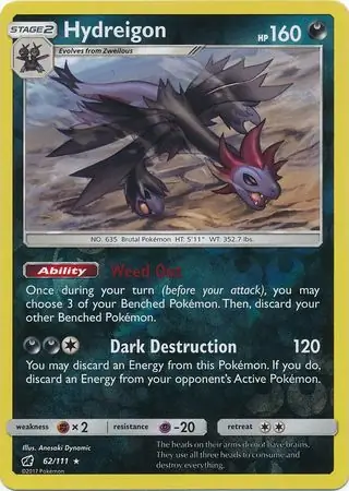 Hydreigon Reverse Holo