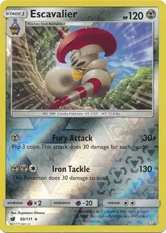 Escavalier Reverse Holo 69