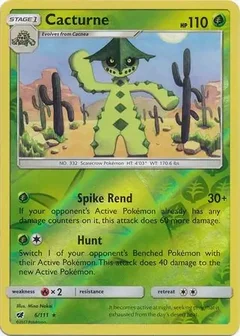 Cacturne Reverse Holo 6