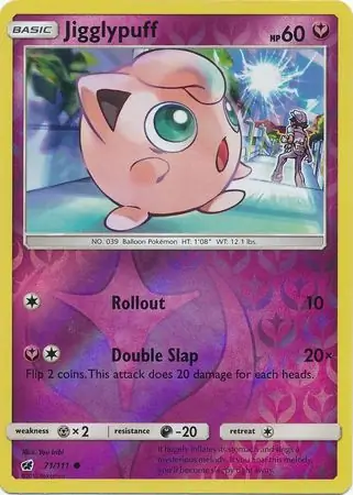 Jigglypuff Reverse Holo