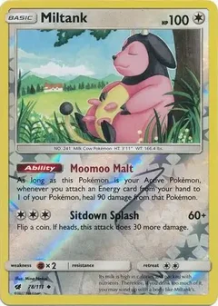 Miltank Reverse Holo 78