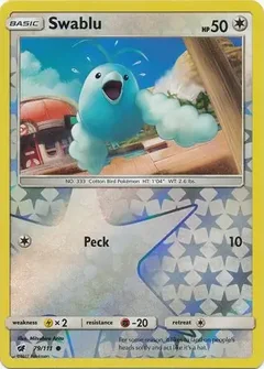 Swablu Reverse Holo 79