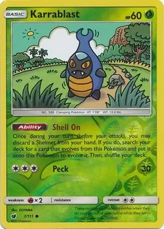 Karrablast Reverse Holo 7