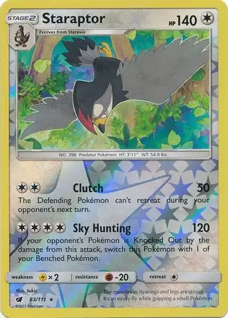 Staraptor Reverse Holo