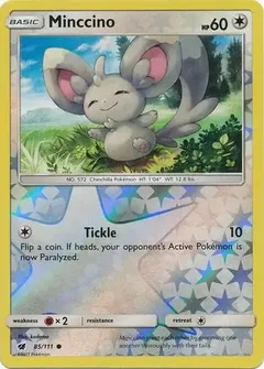Minccino Reverse Holo 85
