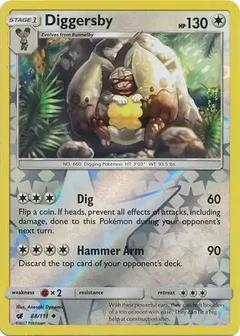 Diggersby Reverse Holo 88