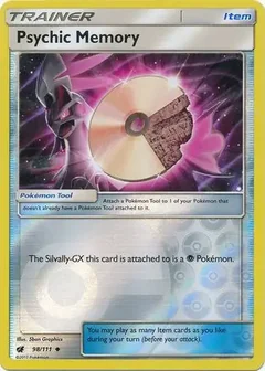 Psychic Memory Reverse Holo 98