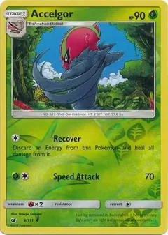 Accelgor Reverse Holo 9
