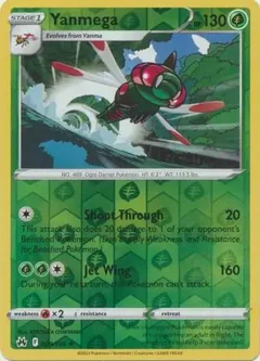 Yanmega Reverse Holo 009