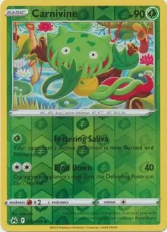 Carnivine Reverse Holo 012