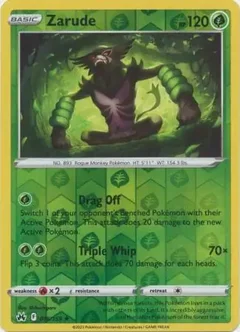 Zarude Reverse Holo 016