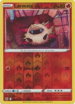 Larvesta Reverse Holo 024